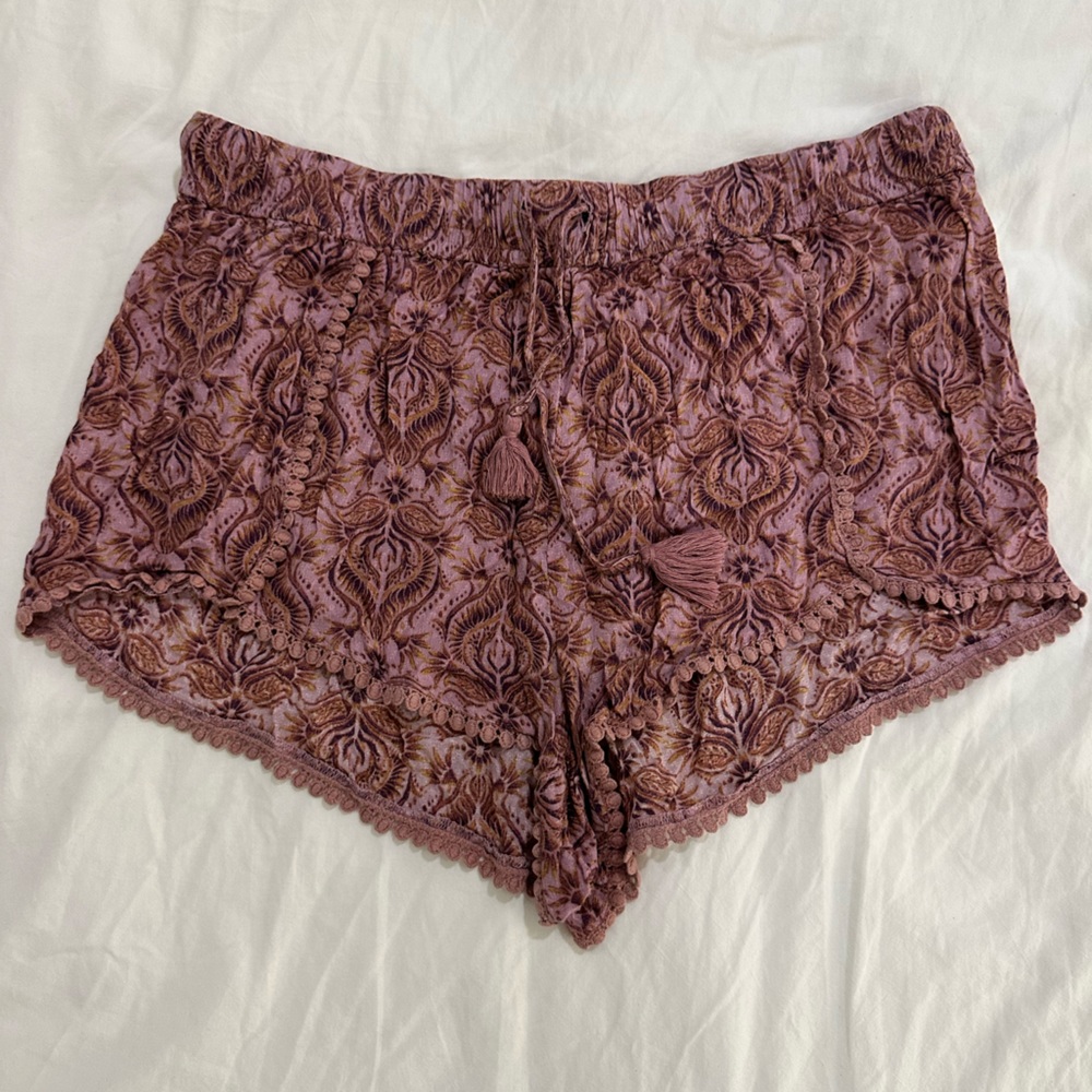 Purple shorts